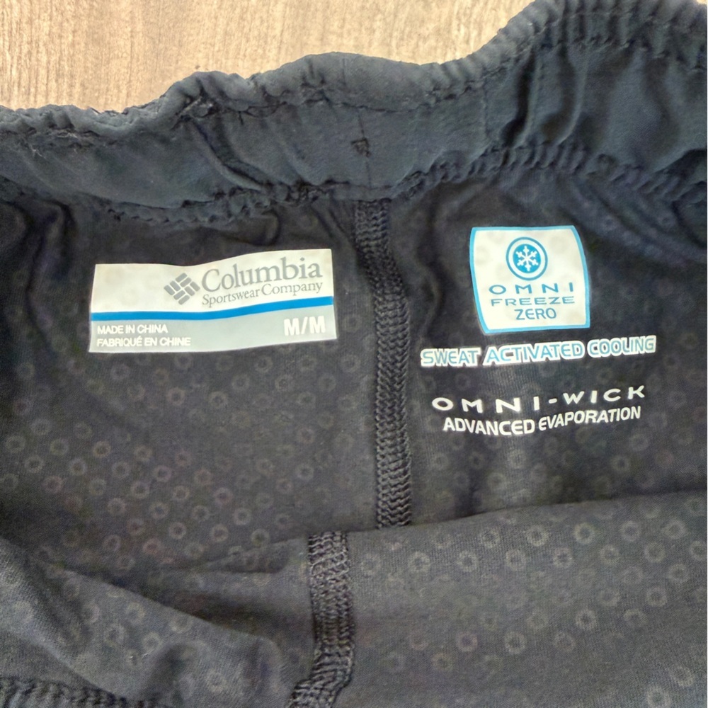 Columbia Women’s Black Athletic Mini Skort Skirt with Hidden Shorts sz M - Picture 3 of 5